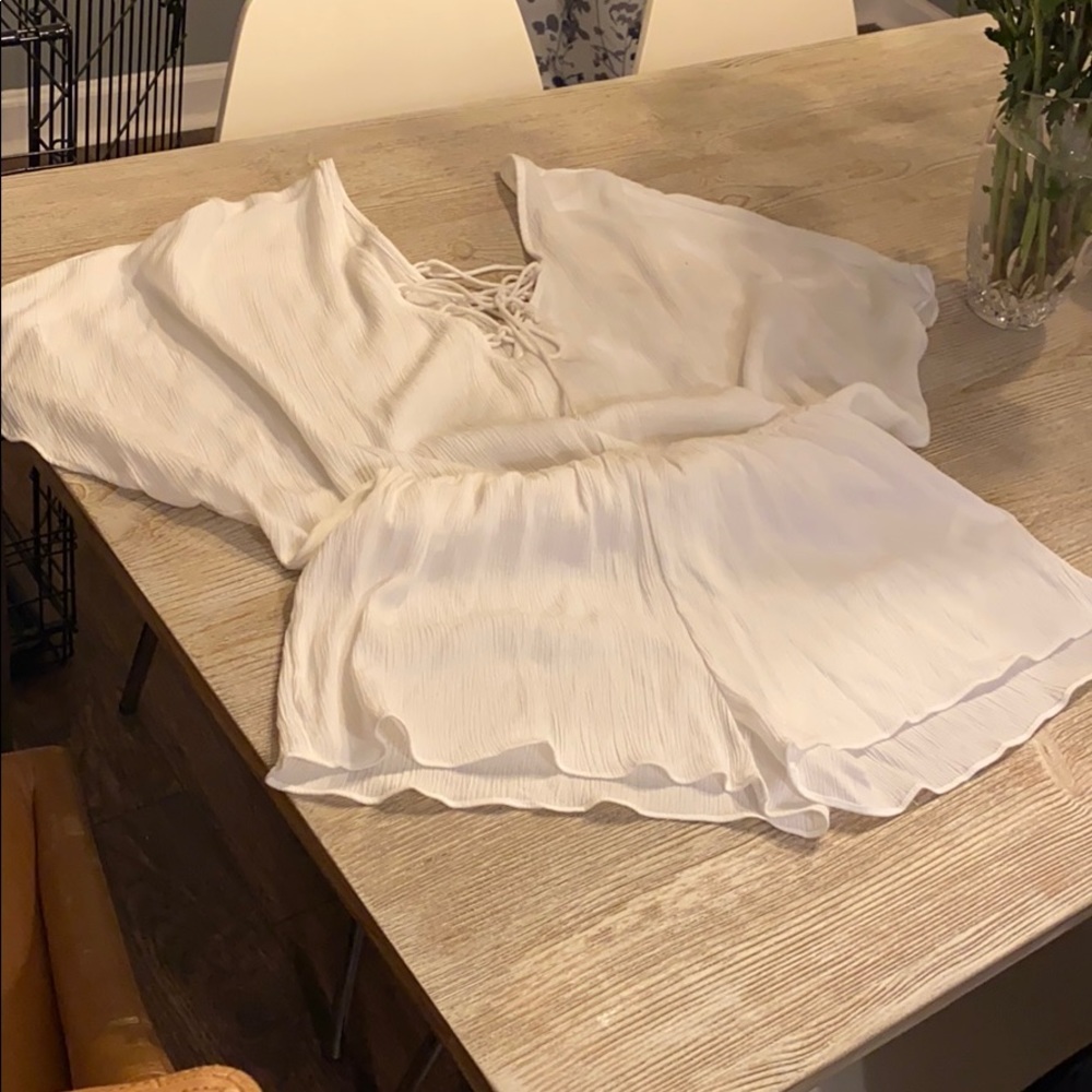 Beautiful white romper